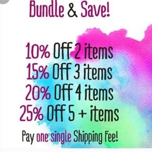 Bundle and save huge money